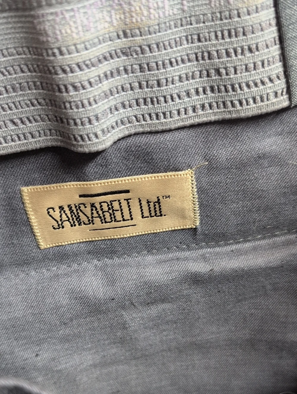 Lot Of 5 Sansabelt (38/29) Classic Dress Pants -2-Navy, khaki, Brown,Grey..(97)